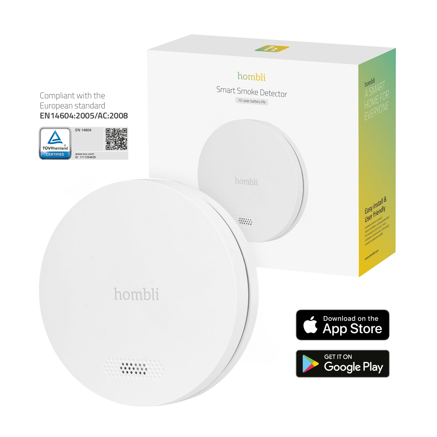 Hombli Rauchmelder (Smart Smoke Detector)